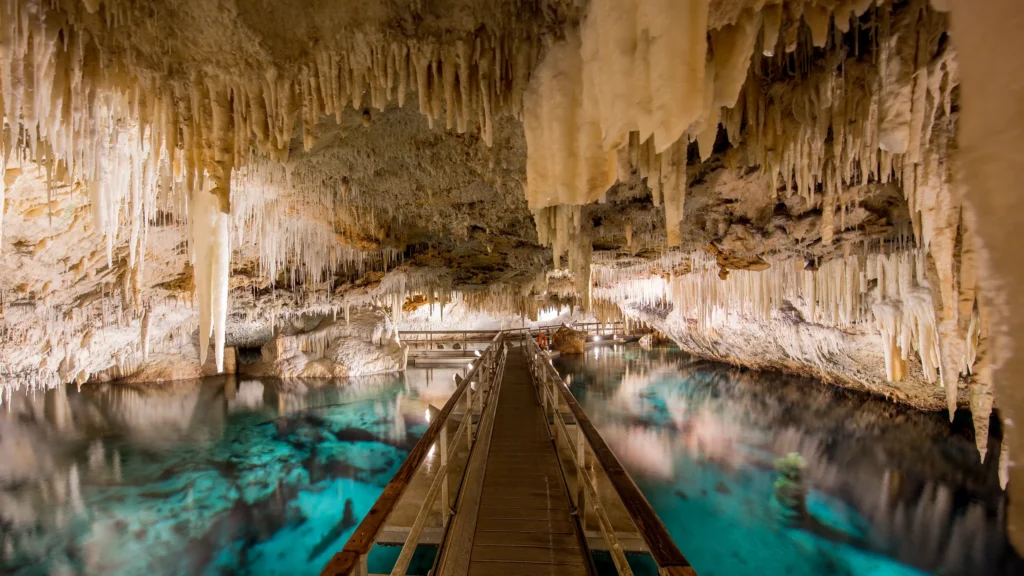 Bermuda's crystal caves